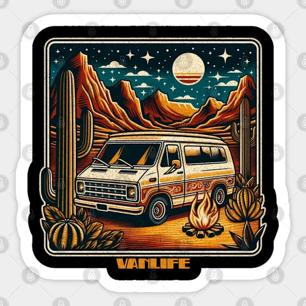 Arizona Vanlife Sticker by Tofuvanman